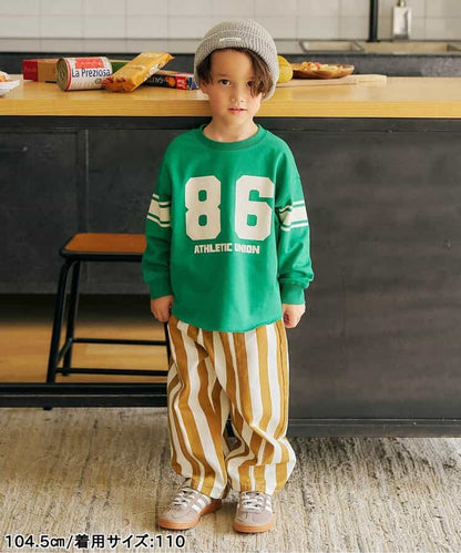 日本童裝 apres les cours 弧形長褲 80-130cm 男童款/女童款 秋季 PANTS