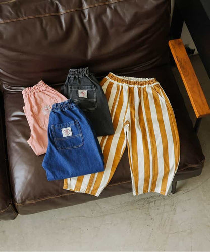 日本童裝 apres les cours 弧形長褲 80-130cm 男童款/女童款 秋季 PANTS