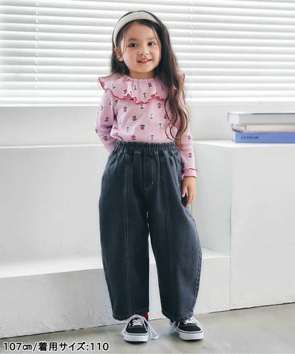 日本童裝 apres les cours 弧形長褲 80-130cm 男童款/女童款 秋季 PANTS