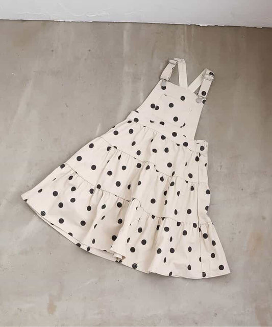 日本童裝 apres les cours 背帶連身裙 80-140cm 女童款 秋季 DRESSES