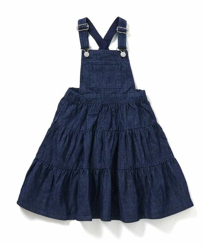 日本童裝 apres les cours 背帶連身裙 80-140cm 女童款 秋季 DRESSES