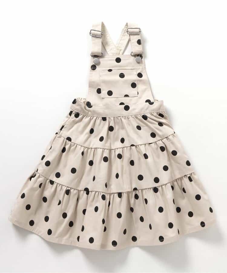 日本童裝 apres les cours 背帶連身裙 80-140cm 女童款 秋季 DRESSES