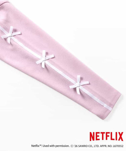 日本童裝 apres les cours x NETFLIX MYMELODY＆KUROMI上衣 80-140cm 女童款 秋季 TOPS