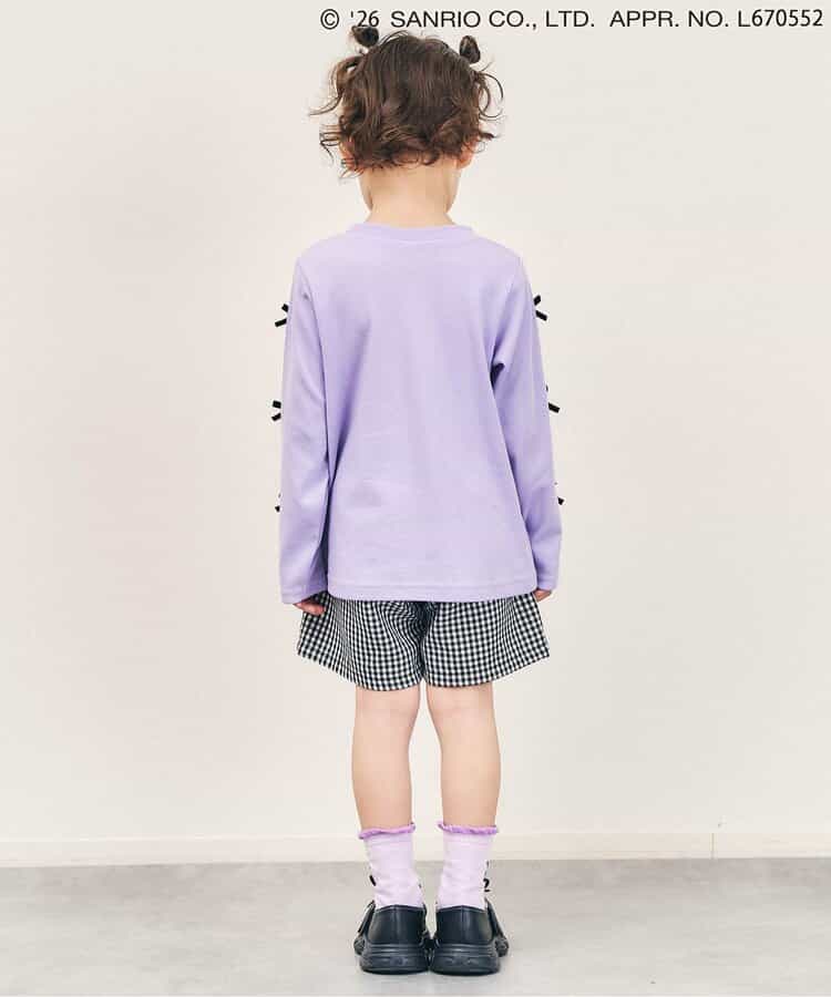 日本童裝 apres les cours x NETFLIX MYMELODY＆KUROMI上衣 80-140cm 女童款 秋季 TOPS