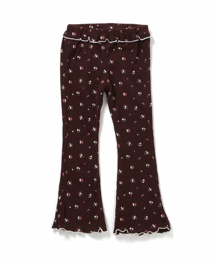 日本童裝 apres les cours 華夫格紋喇叭褲 80-140cm 女童款 秋季 PANTS
