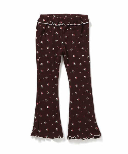 日本童裝 apres les cours 華夫格紋喇叭褲 80-140cm 女童款 秋季 PANTS