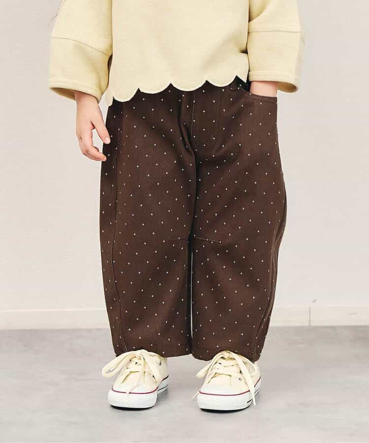 日本童裝 apres les cours 波特寬鬆長褲 80-140cm 女童款 秋季 PANTS