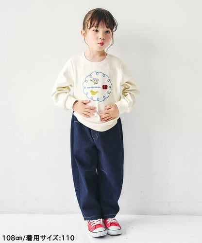 日本童裝 apres les cours 波特寬鬆長褲 80-140cm 女童款 秋季 PANTS