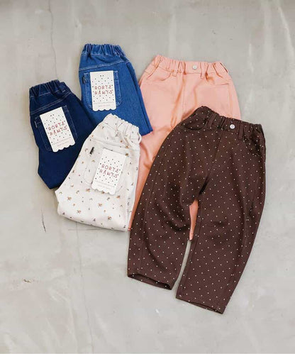日本童裝 apres les cours 波特寬鬆長褲 80-140cm 女童款 秋季 PANTS