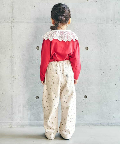 日本童裝 apres les cours 波特寬鬆長褲 80-140cm 女童款 秋季 PANTS