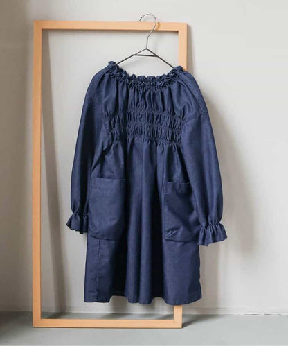 日本童裝 apres les cours 芭菲連身裙 80-140cm 女童款 秋季 DRESSES 聖誕紅/新年紅