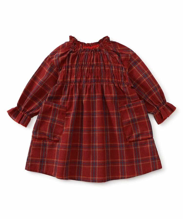 日本童裝 apres les cours 芭菲連身裙 80-140cm 女童款 秋季 DRESSES 聖誕紅/新年紅
