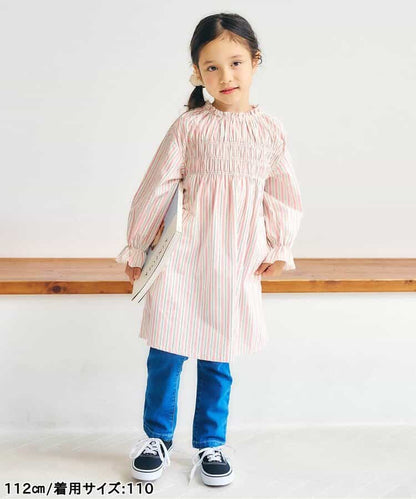 日本童裝 apres les cours 芭菲連身裙 80-140cm 女童款 秋季 DRESSES 聖誕紅/新年紅