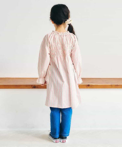 日本童裝 apres les cours 芭菲連身裙 80-140cm 女童款 秋季 DRESSES 聖誕紅/新年紅