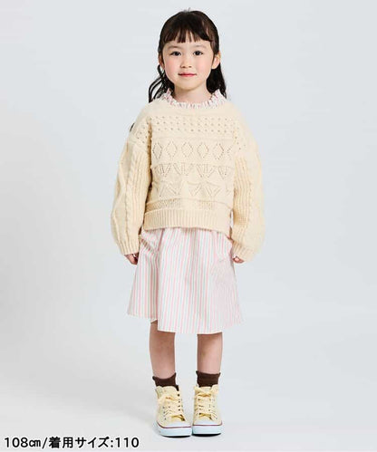 日本童裝 apres les cours 芭菲連身裙 80-140cm 女童款 秋季 DRESSES 聖誕紅/新年紅
