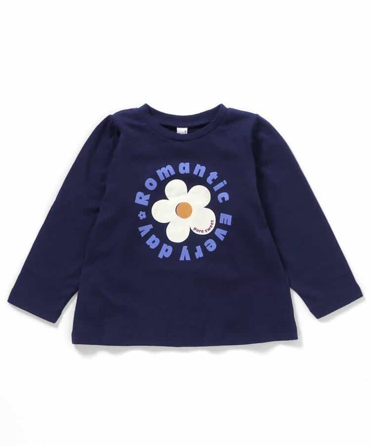 日本童裝 apres les cours 印花上衣 80-140cm 女童款 秋季 TOPS 聖誕紅/新年紅