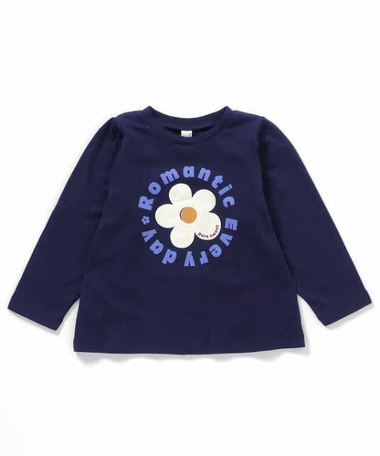 日本童裝 apres les cours 印花上衣 80-140cm 女童款 秋季 TOPS 聖誕紅/新年紅