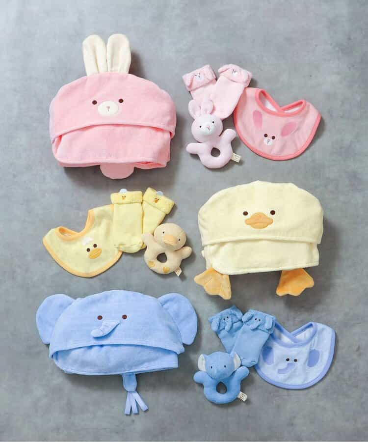 日本直送 apres les cours 沐浴巾 日常用品 初生嬰兒