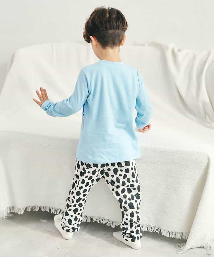 日本童裝 apres les cours 睡衣 80-130cm 男童款/女童款 秋季 TOPS PANTS 睡衣系列 おなかぺこぺこモチーフソックス
