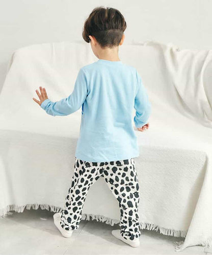 日本童裝 apres les cours 睡衣 80-130cm 男童款/女童款 秋季 TOPS PANTS 睡衣系列 おなかぺこぺこモチーフソックス