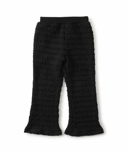日本童裝 apres les cours 荷葉邊提花長褲 80-130cm 女童款 秋季 PANTS