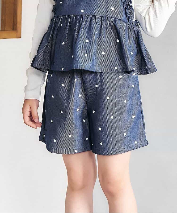 日本童裝 apres les cours 心型口袋短褲 80-140cm 女童款 秋季 PANTS