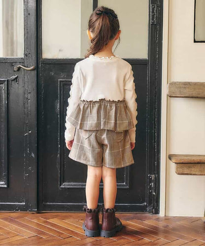 日本童裝 apres les cours 心型口袋短褲 80-140cm 女童款 秋季 PANTS