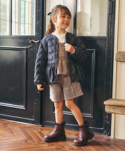 日本童裝 apres les cours 心型口袋短褲 80-140cm 女童款 秋季 PANTS