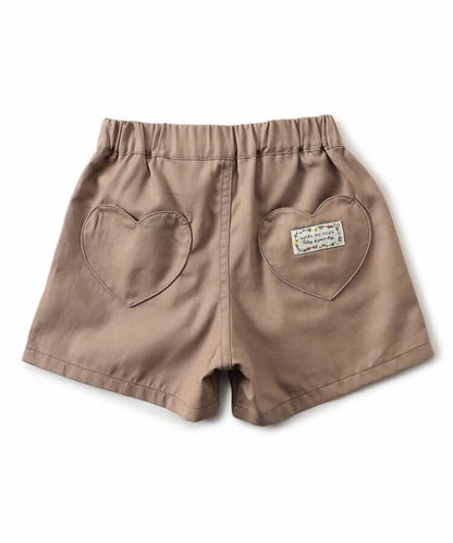 日本童裝 apres les cours 心型口袋短褲 80-140cm 女童款 秋季 PANTS