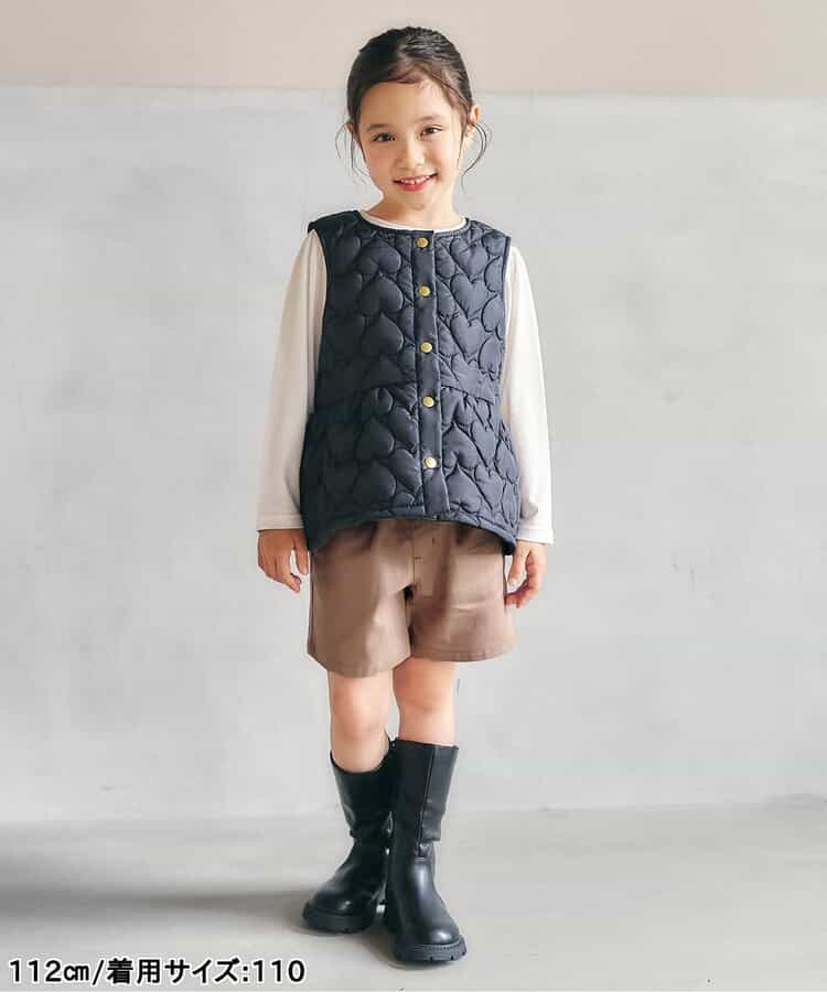 日本童裝 apres les cours 心型口袋短褲 80-140cm 女童款 秋季 PANTS