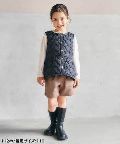 日本童裝 apres les cours 心型口袋短褲 80-140cm 女童款 秋季 PANTS