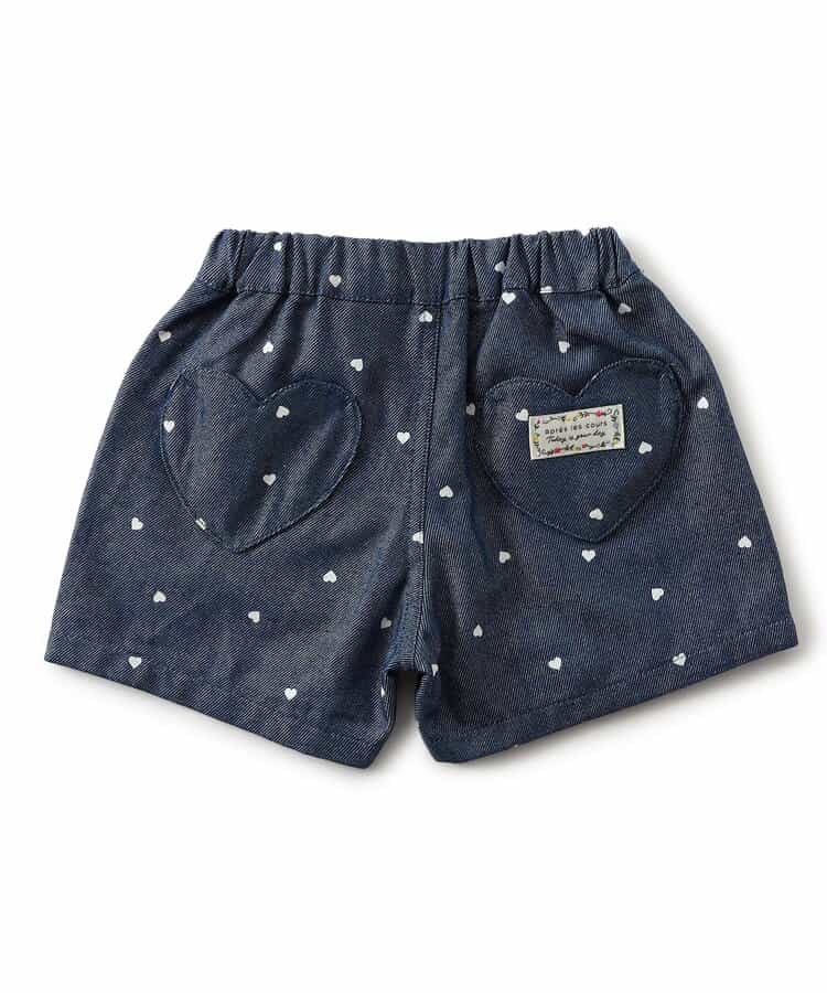 日本童裝 apres les cours 心型口袋短褲 80-140cm 女童款 秋季 PANTS