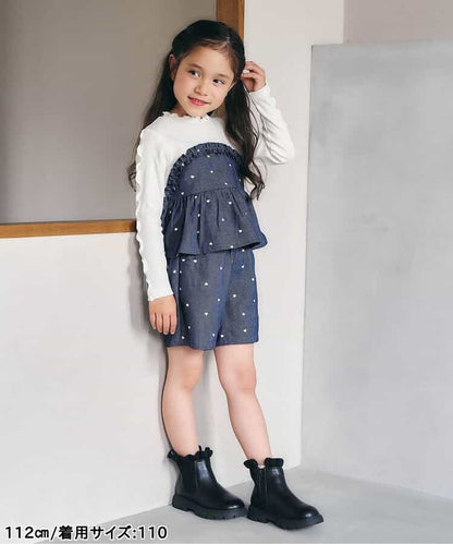日本童裝 apres les cours 心型口袋短褲 80-140cm 女童款 秋季 PANTS