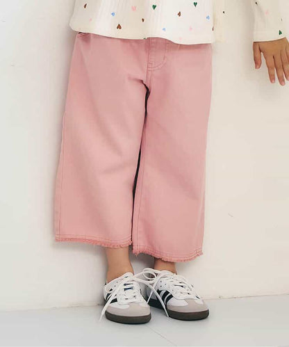日本童裝 apres les cours 流蘇寬鬆褲 90-140cm 女童款 秋季 PANTS