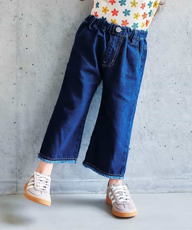日本童裝 apres les cours 流蘇寬鬆褲 90-140cm 女童款 秋季 PANTS