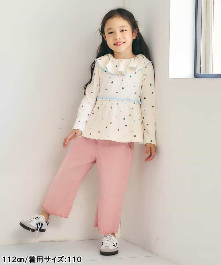 日本童裝 apres les cours 流蘇寬鬆褲 90-140cm 女童款 秋季 PANTS