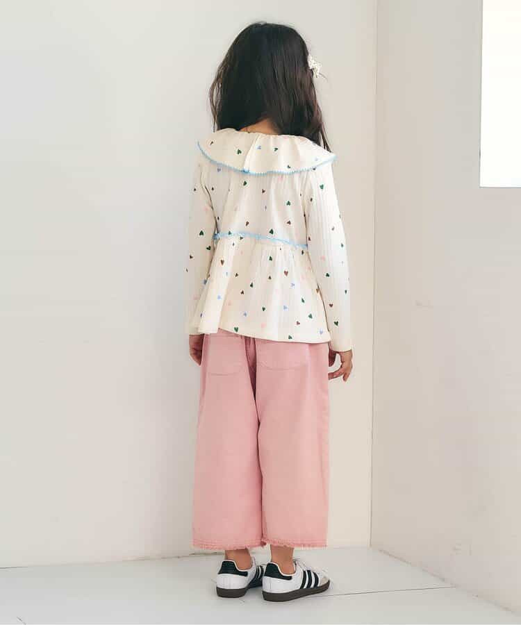 日本童裝 apres les cours 流蘇寬鬆褲 90-140cm 女童款 秋季 PANTS