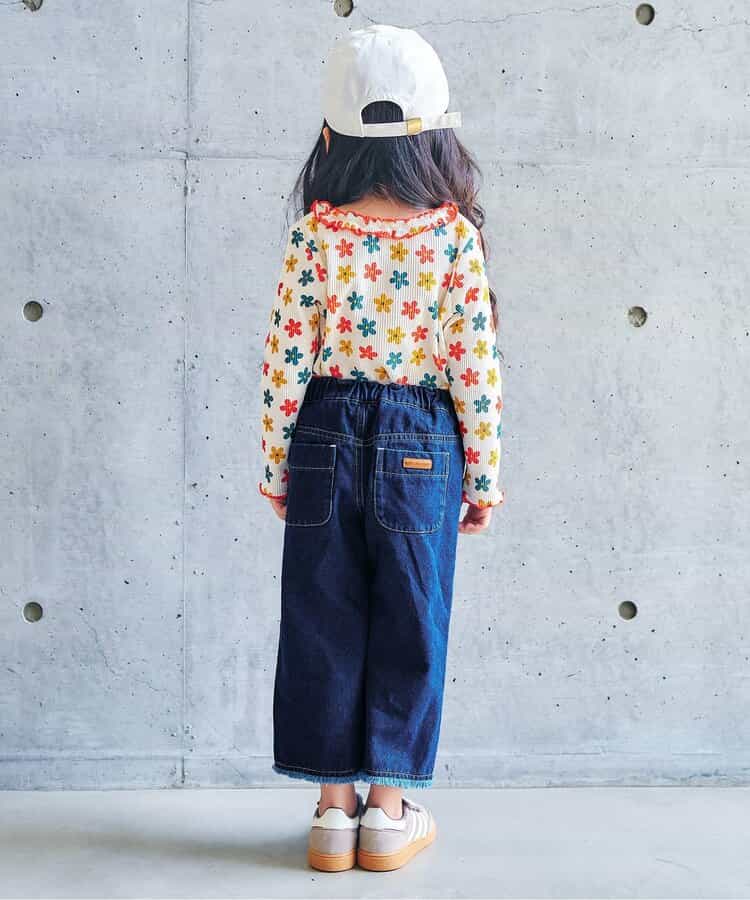 日本童裝 apres les cours 流蘇寬鬆褲 90-140cm 女童款 秋季 PANTS