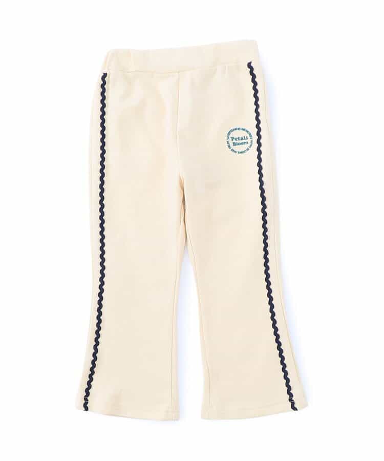 日本童裝 apres les cours 波浪紋喇叭褲 80-140cm 女童款 秋季 PANTS
