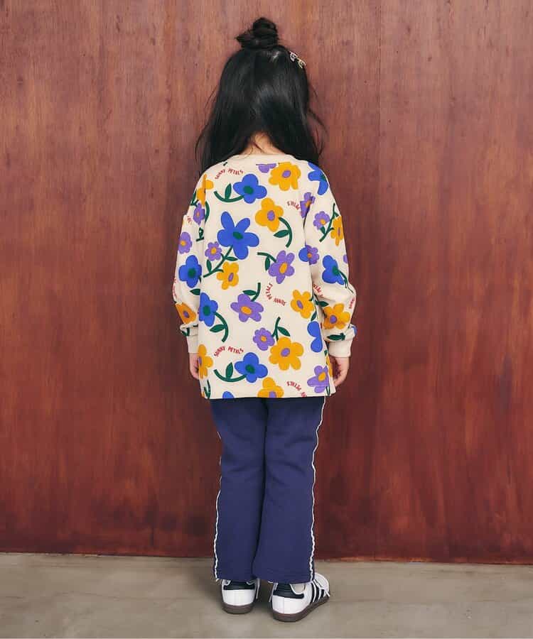 日本童裝 apres les cours 波浪紋喇叭褲 80-140cm 女童款 秋季 PANTS