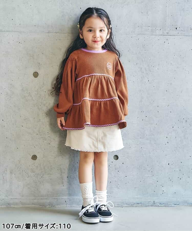日本童裝 apres les cours 流蘇裙褲 80-140cm 女童款 秋季 PANTS