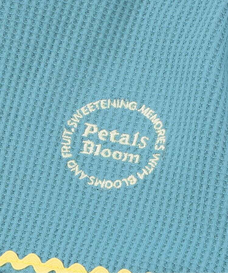 日本童裝 apres les cours 華夫格層疊波浪線上衣 80-140cm 女童款 秋季 TOPS