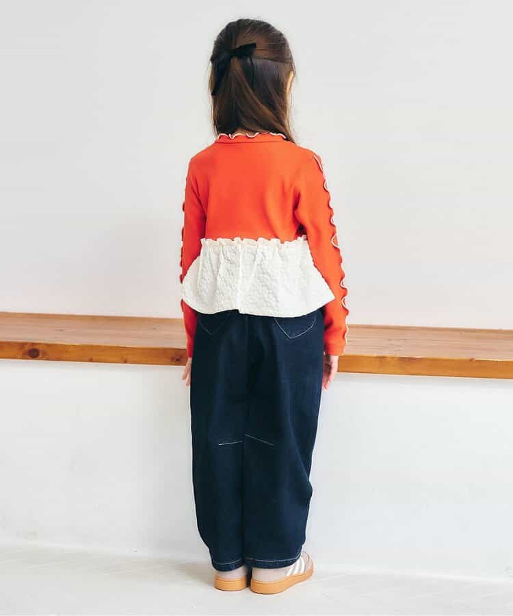日本童裝 apres les cours 假兩件抹胸式上衣 80-140cm 女童款 秋季 TOPS