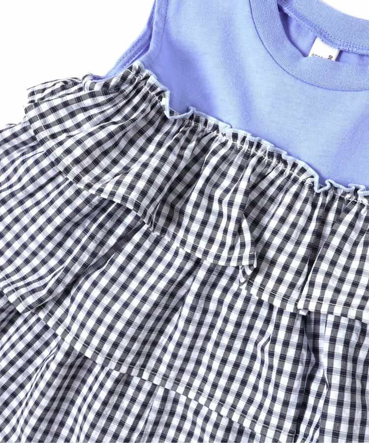 日本童裝 apres les cours 層疊背心上衣 80-140cm 女童款 秋季 TOPS 聖誕紅/新年紅
