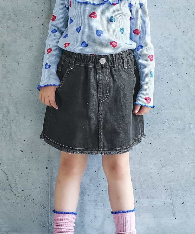 日本童裝 apres les cours 流蘇裙褲 80-140cm 女童款 秋季 PANTS
