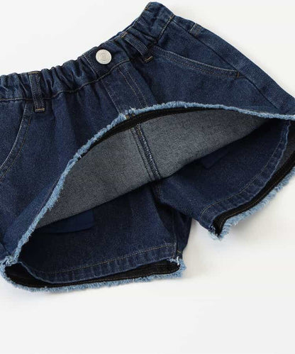 日本童裝 apres les cours 流蘇裙褲 80-140cm 女童款 秋季 PANTS