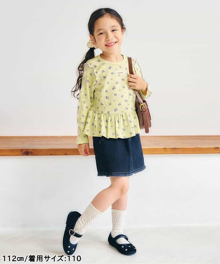 日本童裝 apres les cours 流蘇裙褲 80-140cm 女童款 秋季 PANTS