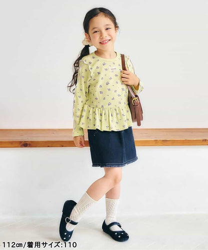 日本童裝 apres les cours 流蘇裙褲 80-140cm 女童款 秋季 PANTS