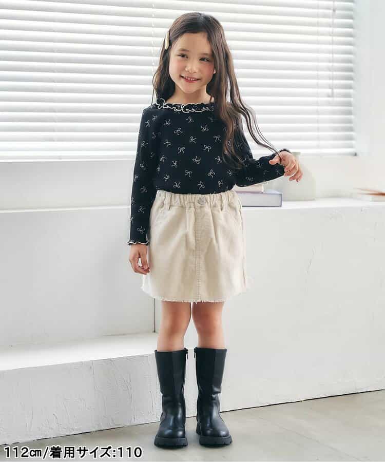 日本童裝 apres les cours 流蘇裙褲 80-140cm 女童款 秋季 PANTS