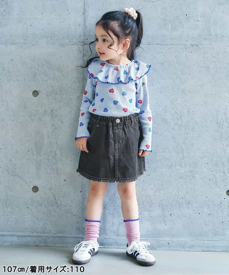 日本童裝 apres les cours 流蘇裙褲 80-140cm 女童款 秋季 PANTS